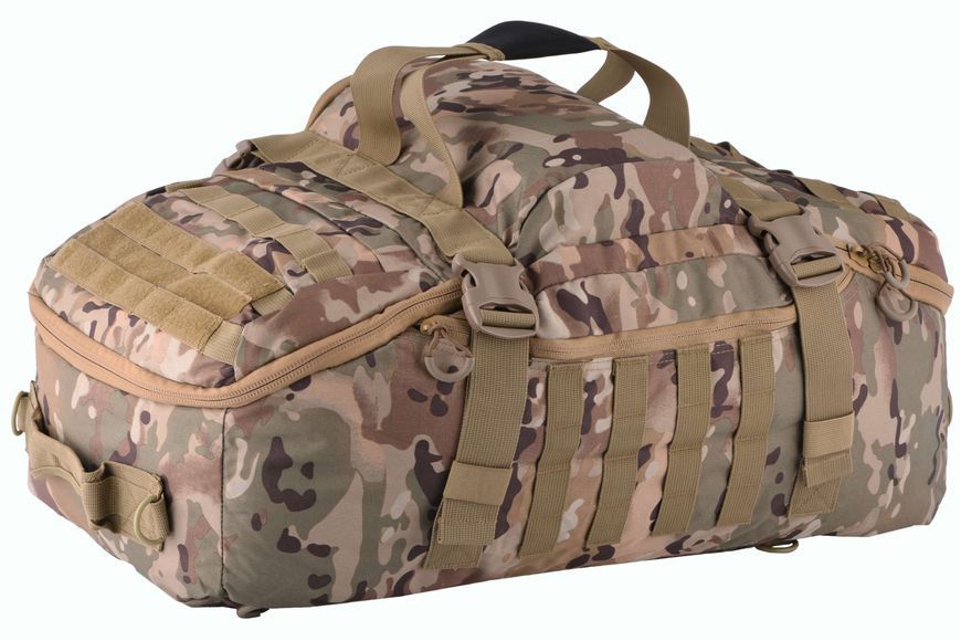 Сумка-баул/рюкзак 2E Tactical, L, камуфляж 2E-MILDUFBKP-L-MC фото