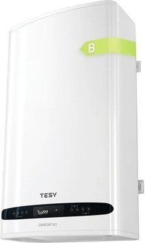 Водонагреватель электрический Tesy Bellislimo Cloud плоский GCR 802722 E31 ECW Wi-Fi, 80л, 2,2кВт, универсальный монтаж, электронное управление, B, белый 304606 фото
