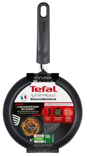 Сковорода для блинов Tefal Unlimited,19см, алюминий, бакелит G2550102 фото