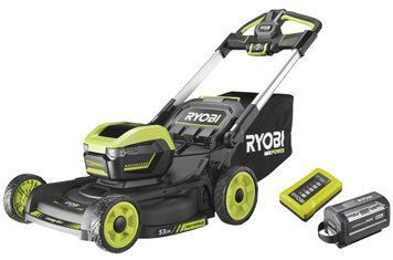 Газонокосилка аккумуляторная Ryobi RY36LMXSP53A-160 самоходная MAX POWER 36В акб 1х6А&middot;час дека 53см 70л 20-100мм 3в1 LED-фары до 3200м.кв 5133005802 фото