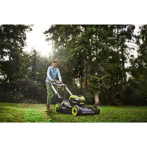 Газонокосарка акумуляторна Ryobi RY36LMXSP53A-160 самохідна MAX POWER 36В акб 1х6А&middot;год дека 53см 70л 20-100мм 3в1 LED-фари до 3200м.кв 5133005802 фото