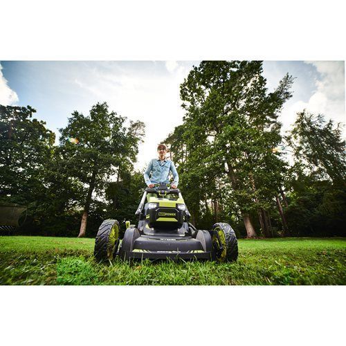 Газонокосарка акумуляторна Ryobi RY36LMXSP53A-160 самохідна MAX POWER 36В акб 1х6А&middot;год дека 53см 70л 20-100мм 3в1 LED-фари до 3200м.кв 5133005802 фото
