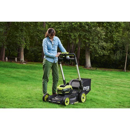 Газонокосарка акумуляторна Ryobi RY36LMXSP53A-160 самохідна MAX POWER 36В акб 1х6А&middot;год дека 53см 70л 20-100мм 3в1 LED-фари до 3200м.кв 5133005802 фото