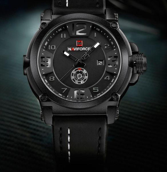 Часы Naviforce Plaza Black NF9099 1225 фото