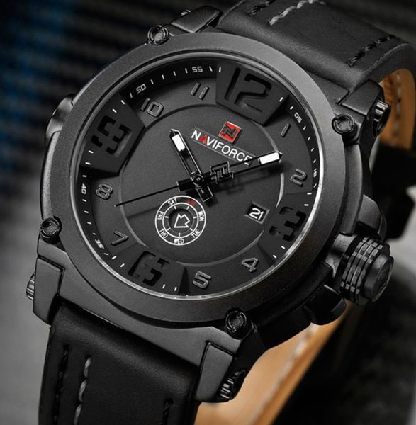 Часы Naviforce Plaza Black NF9099 1225 фото