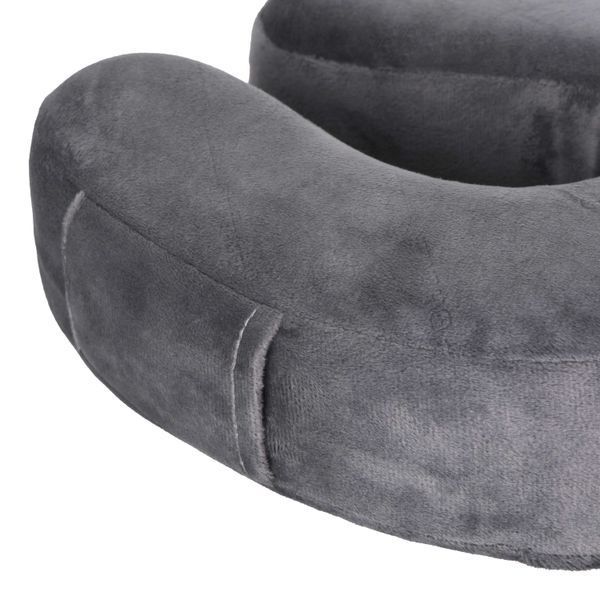 Подушка флісова, Wenger Memory Foam Travel Neck Pillow, сірий 611884 фото