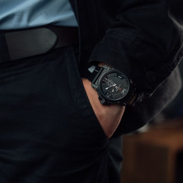 Часы Naviforce Plaza Black NF9099 1225 фото
