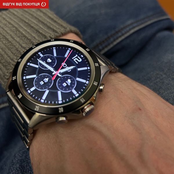 Смарт-годинник Smart Terminator New Silver 5092 фото
