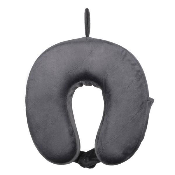 Подушка флісова, Wenger Memory Foam Travel Neck Pillow, сірий 611884 фото