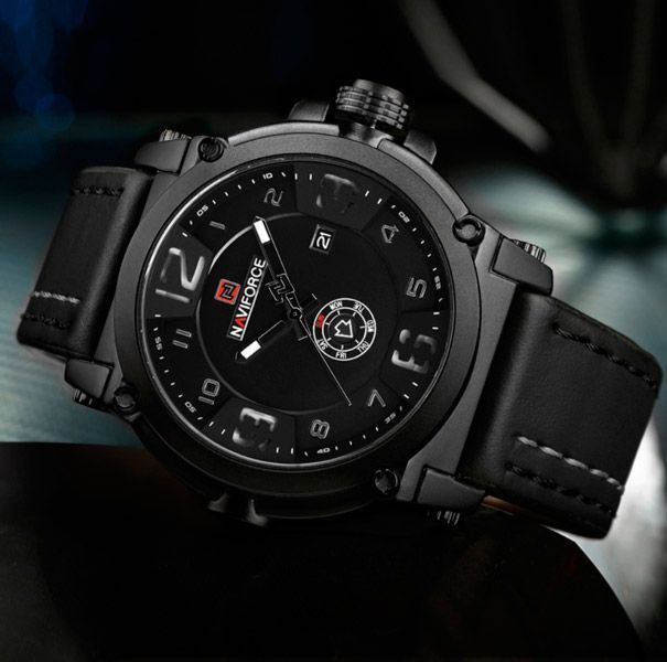 Часы Naviforce Plaza Black NF9099 1225 фото