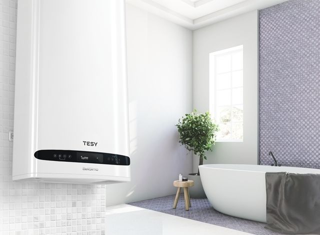 Водонагреватель электрический Tesy Bellislimo Cloud плоский GCR 802722 E31 ECW Wi-Fi, 80л, 2,2кВт, универсальный монтаж, электронное управление, B, белый 304606 фото