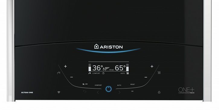 Котел газовий Ariston ALTEAS ONE+ NET 24 конденсаційний двоконтурний 24кВт Wi-Fi 3301771 фото