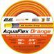 Шланг садовий 2E AquaFlex Orange 3/4" 50м 4 шари 20бар -10&hellip;+60&deg;C 2E-GHE34OE50 фото 1