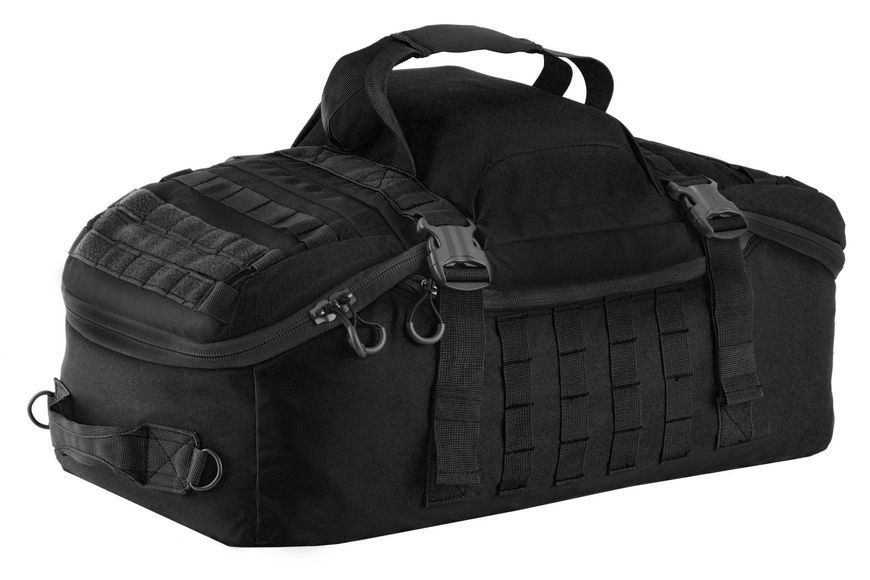Сумка-баул/рюкзак 2E Tactical, L, чорна 2E-MILDUFBKP-L-BK фото