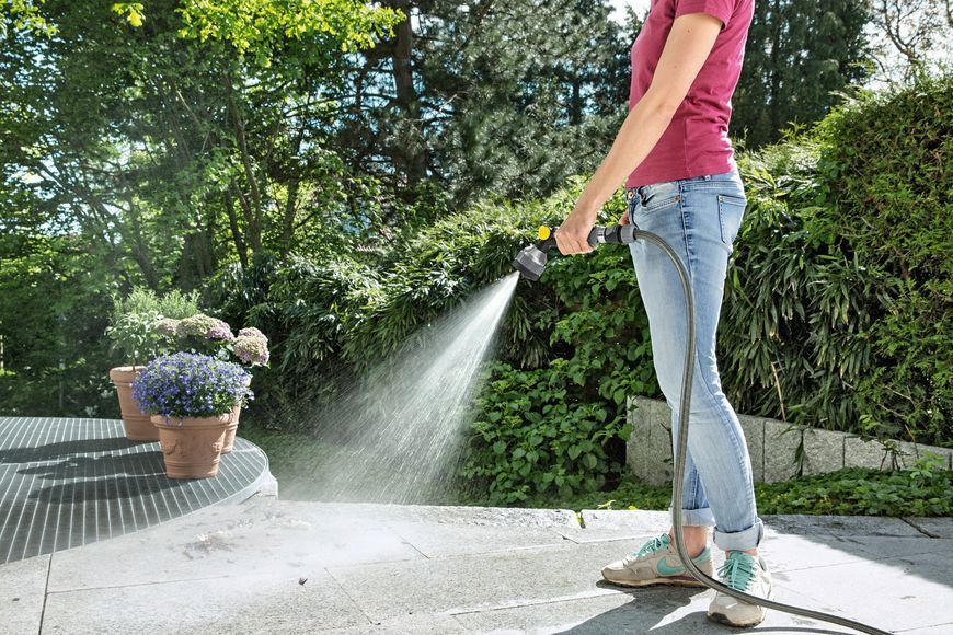 Комплект подключения шланга для минимий Karcher 3/4", 10м, 2.38кг 2.645-156.0 фото
