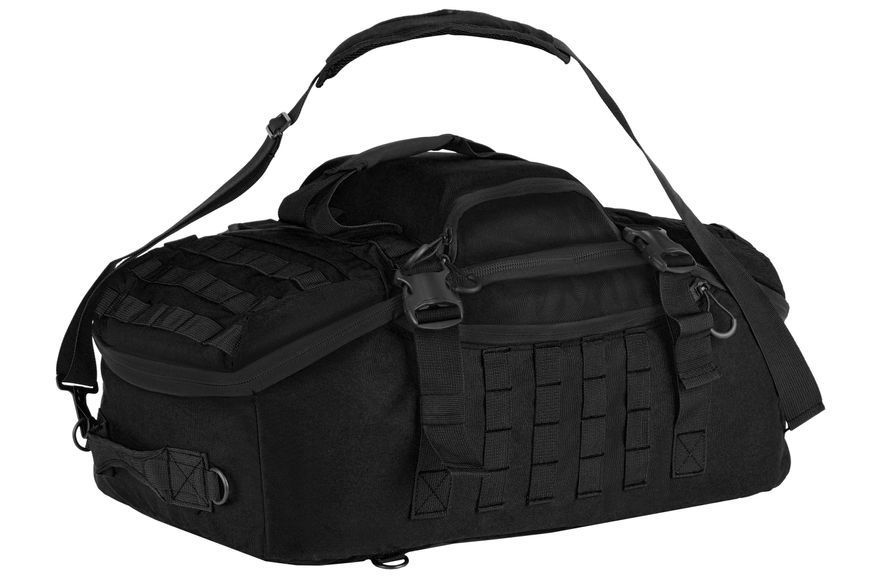 Сумка-баул/рюкзак 2E Tactical, L, чорна 2E-MILDUFBKP-L-BK фото