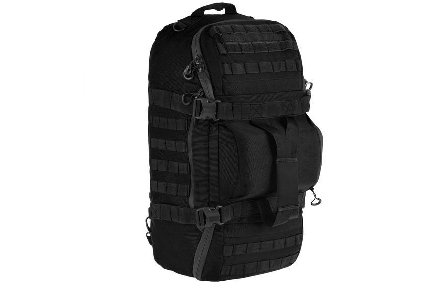 Сумка-баул/рюкзак 2E Tactical, L, чорна 2E-MILDUFBKP-L-BK фото