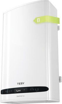 Водонагреватель электрический Tesy Bellislimo Cloud плоский GCR 502722 E31 ECW Wi-Fi, 50л, 2,2кВт, универсальный монтаж, электронное управление, B, белый 304766 фото