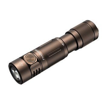 Ручной мини фонарик Fenix E05R 400лм Micro-USB (Бронзовый) 7033351 фото