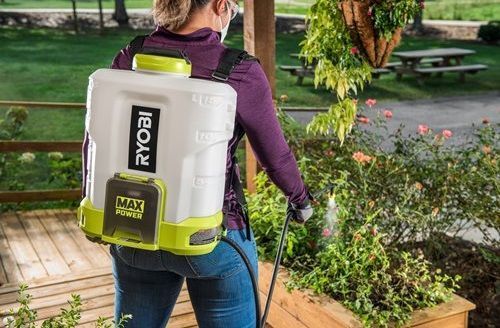 Опрыскиватель аккумуляторный Ryobi Max Power RY36BPSA-0 15л 36В 0.6-2.5л/мин комплект насадок 5.8кг без АКБ и ЗП 5133005775 фото