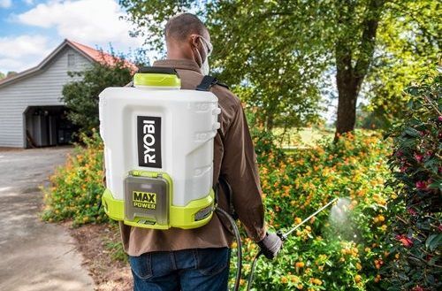 Опрыскиватель аккумуляторный Ryobi Max Power RY36BPSA-0 15л 36В 0.6-2.5л/мин комплект насадок 5.8кг без АКБ и ЗП 5133005775 фото