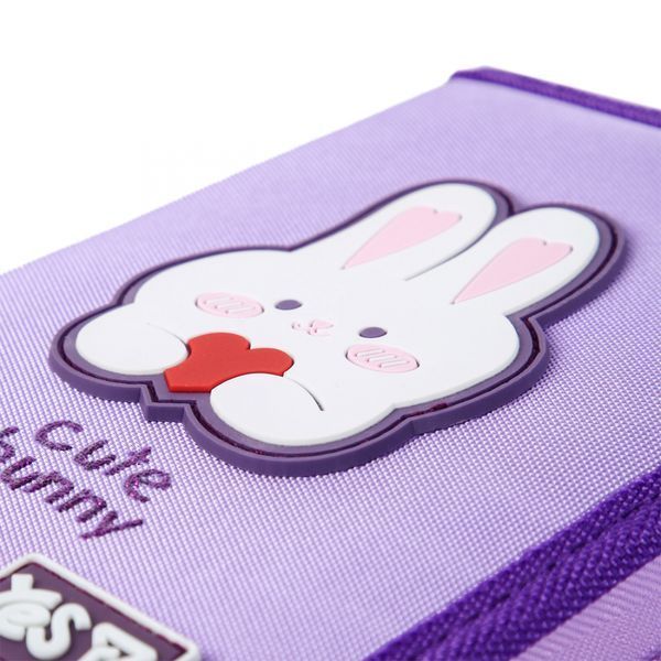 Пенал твердий Yes одинарний з двома клапанами Cute Bunny HP-04 533740 фото