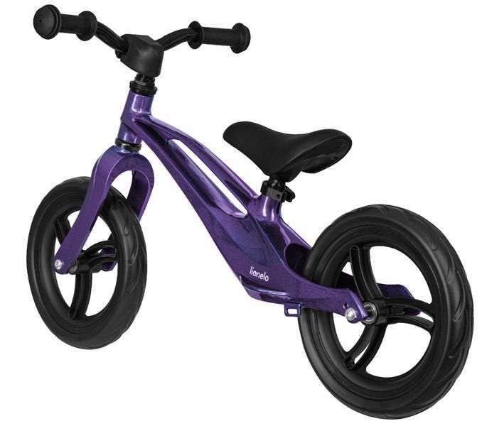 Беговел Lionelo Bart Purple Amethyst &mdash; Фиолетовый магниевый беговел от 2 лет, сверхлегкий 3 кг, колеса EVA 82361045 фото