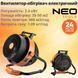 Теплова гармата електрична Neo Tools, 2в1 з функцією вентилятора, 2.4кВт, 35-50м кв, 460м куб/год, цифрове регулювання, чорний 90-071 фото 2
