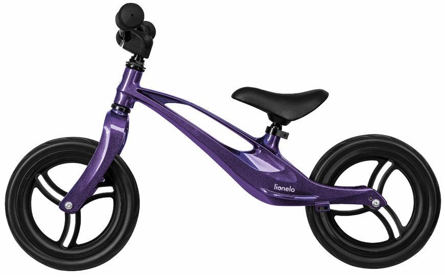 Беговел Lionelo Bart Purple Amethyst &mdash; Фиолетовый магниевый беговел от 2 лет, сверхлегкий 3 кг, колеса EVA 82361045 фото