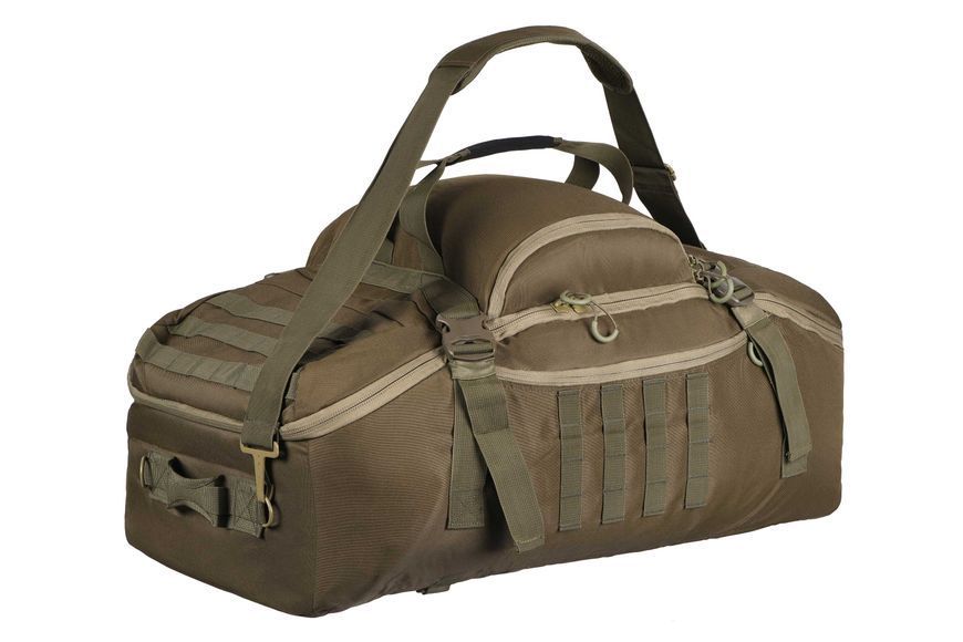 Cумка-баул/рюкзак 2E Tactical, XL, зелена 2E-MILDUFBKP-XL-OG фото