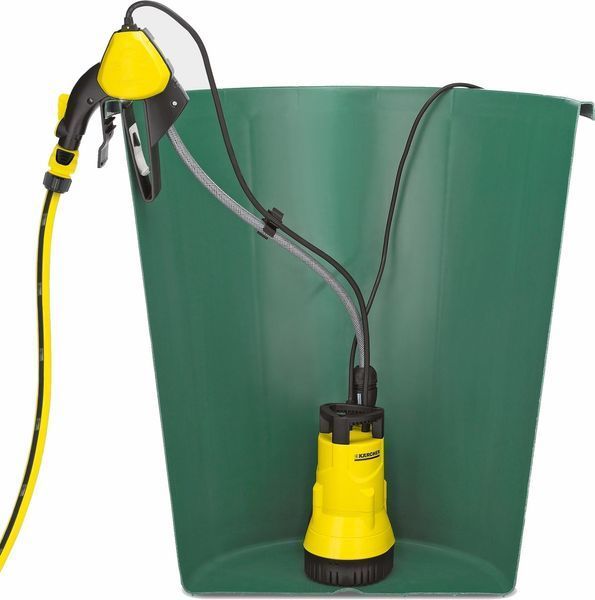 Насос бочковый Karcher BP 1 Barrel 400Вт 3.8куб/час высота подачи 11м погружение 7м 4.6кг 1.645-465.0 фото
