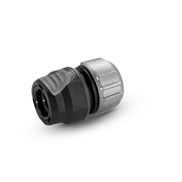 Муфта ремонтная для шланга Karcher "Premium", 1/2"-5/8"-3/4", универсальная с аквастопом. 2.645-196.0 фото