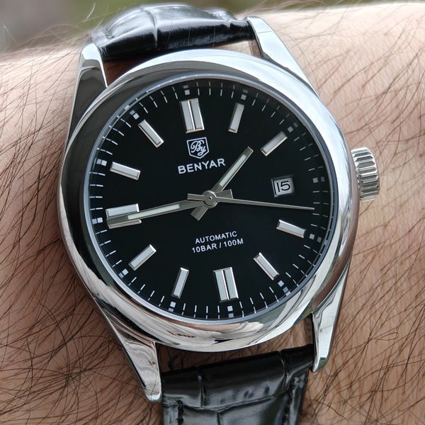 Benyar Automatic Leather Deluxe, 2 ремінці 2201 фото