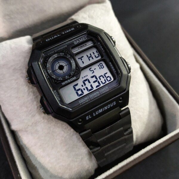 Годинник Skmei Ripple Black 1335B 1335B фото