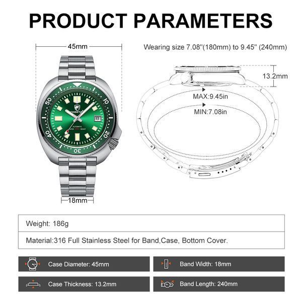Часы Cheetah Diver 20 Bar 1808 фото