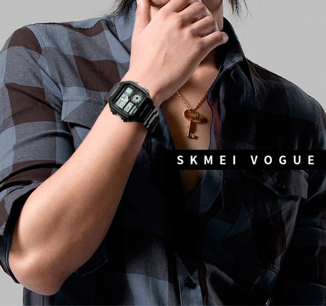 Годинник Skmei Ripple Black 1335B 1335B фото