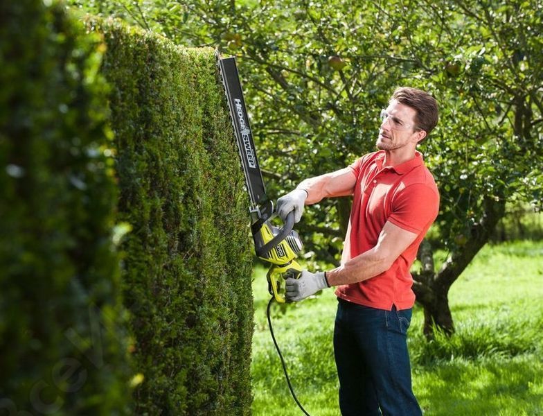 Кущоріз мережевий Ryobi RHT6760RL 650Вт 60см крок різу 30мм 4кг 5133003647 фото