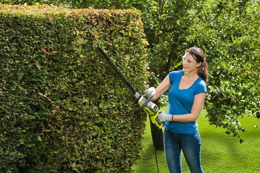 Кущоріз мережевий Ryobi RHT6760RL 650Вт 60см крок різу 30мм 4кг 5133003647 фото