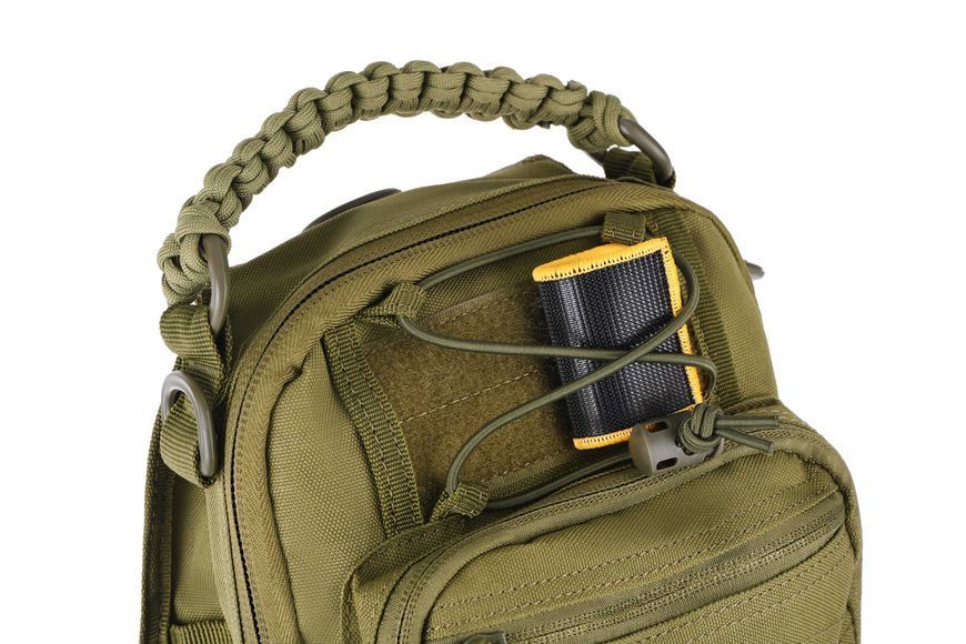 Сумка Слинг 2E Tactical Laser Cut 2.5 л зеленая 2E-MILSLIBAG-Y09L-OG фото