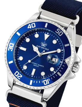 Hemsut Zurich Carekiso Nylon Blue, 2 ремінці 2206 фото