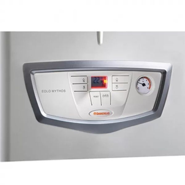 Котел газовий Immergas Eolo Mythos 24 2 E двоконтурний, турбований, 24 кВт, з димоходом 71.MT7.00.36 в комплекті 3.024013/71.MT7.00.36 фото