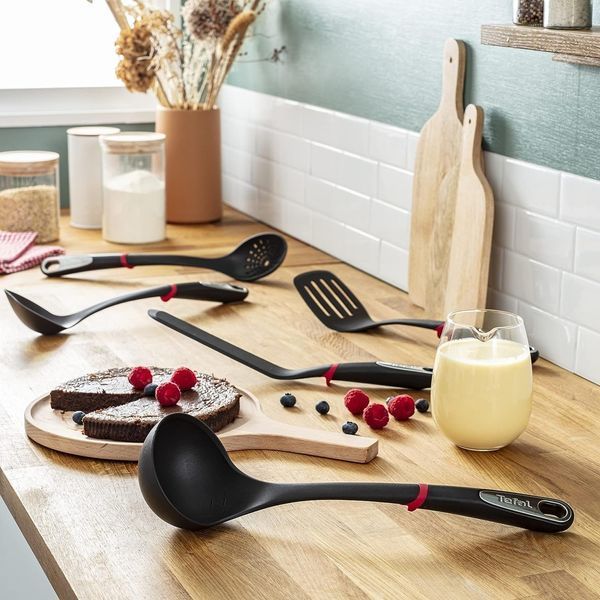 Лопатка для млинців Tefal Ingenio, нейлон, пластик, чорний K2060914 фото