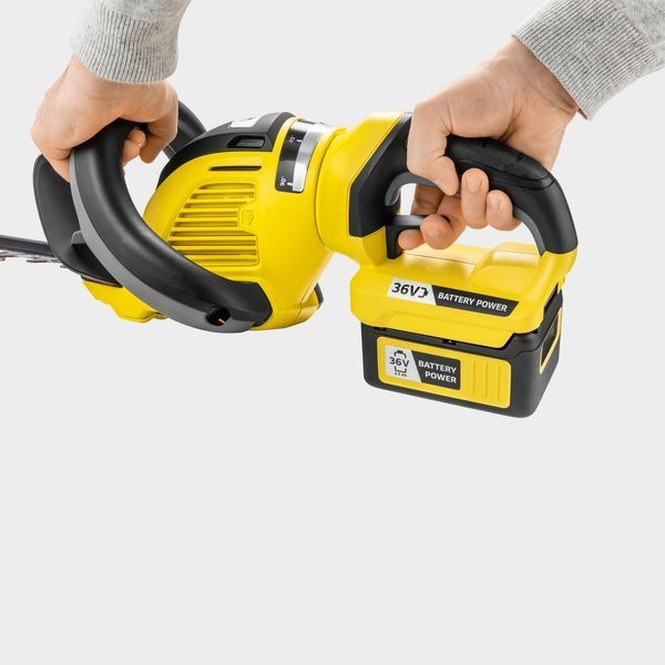 Кущоріз акумуляторний Karcher HGE 36-60 Battery 36В лезо 60см крок 26мм 3.3кг (без АКБ і ЗП) 1.444-250.0 фото