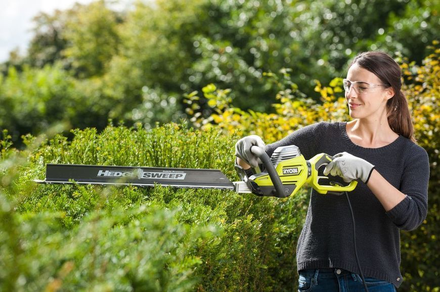 Кущоріз мережевий Ryobi RHT8165RL 800Вт 65см крок різу 34мм 4кг 5133003649 фото