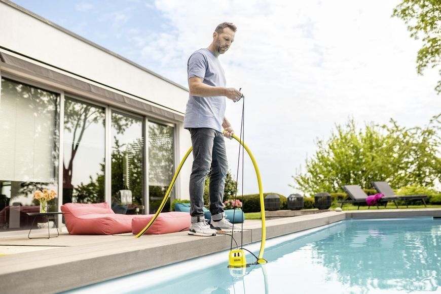 Насос дренажный для чистой воды Karcher SP 9.000 Flat 280Вт 9Куб&bull;ч высота 6м глубина 7м 3.75 кг 1.645-810.0 фото