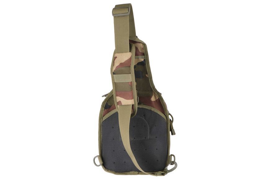 Сумка Слинг 2E Tactical Laser Cut 2.5л, темный камуфляж. 2E-MILSLIBAG-Y09L-WC фото