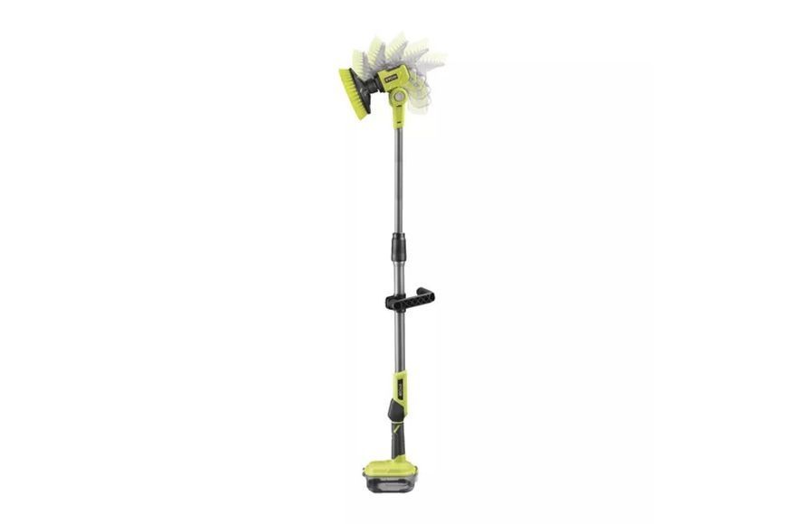 Щетка телескопическая Ryobi R18TPS-0, аккумуляторная ONE+ 18В, щетка 15см, 210об/мин, длина ручки 1-1.4м, IPX7, 2.1кг (без АКБ и ЗУ) 5133004847 фото