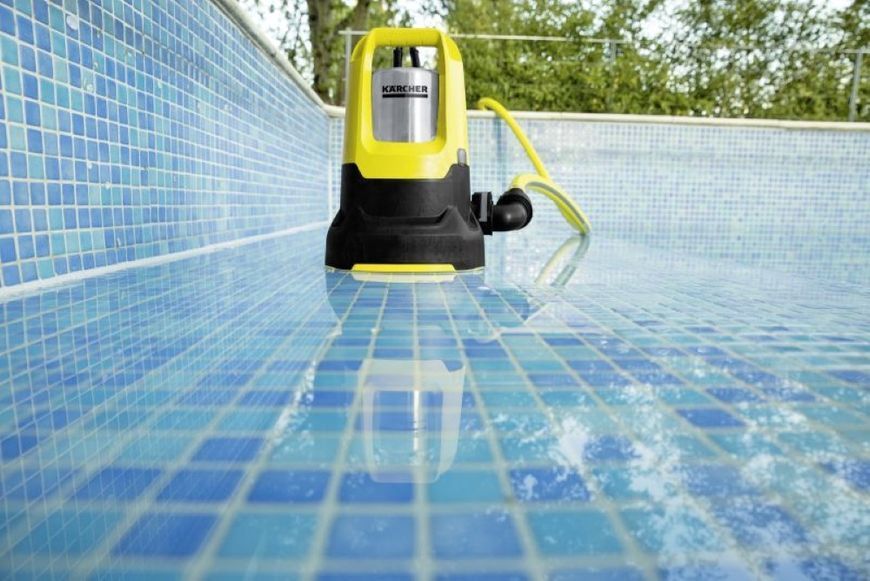 Насос дренажный для чистой воды Karcher SP 17.000 Dirt 550 Вт 17Куб&bull;ч высота 9м глубина 7м 6кг 1.645-840.0 фото