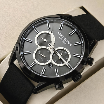 Lee Cooper England Midnight Black, 2 ремінці 2295 фото