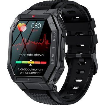 Смарт-годинник Smart Everest Black 5123 фото